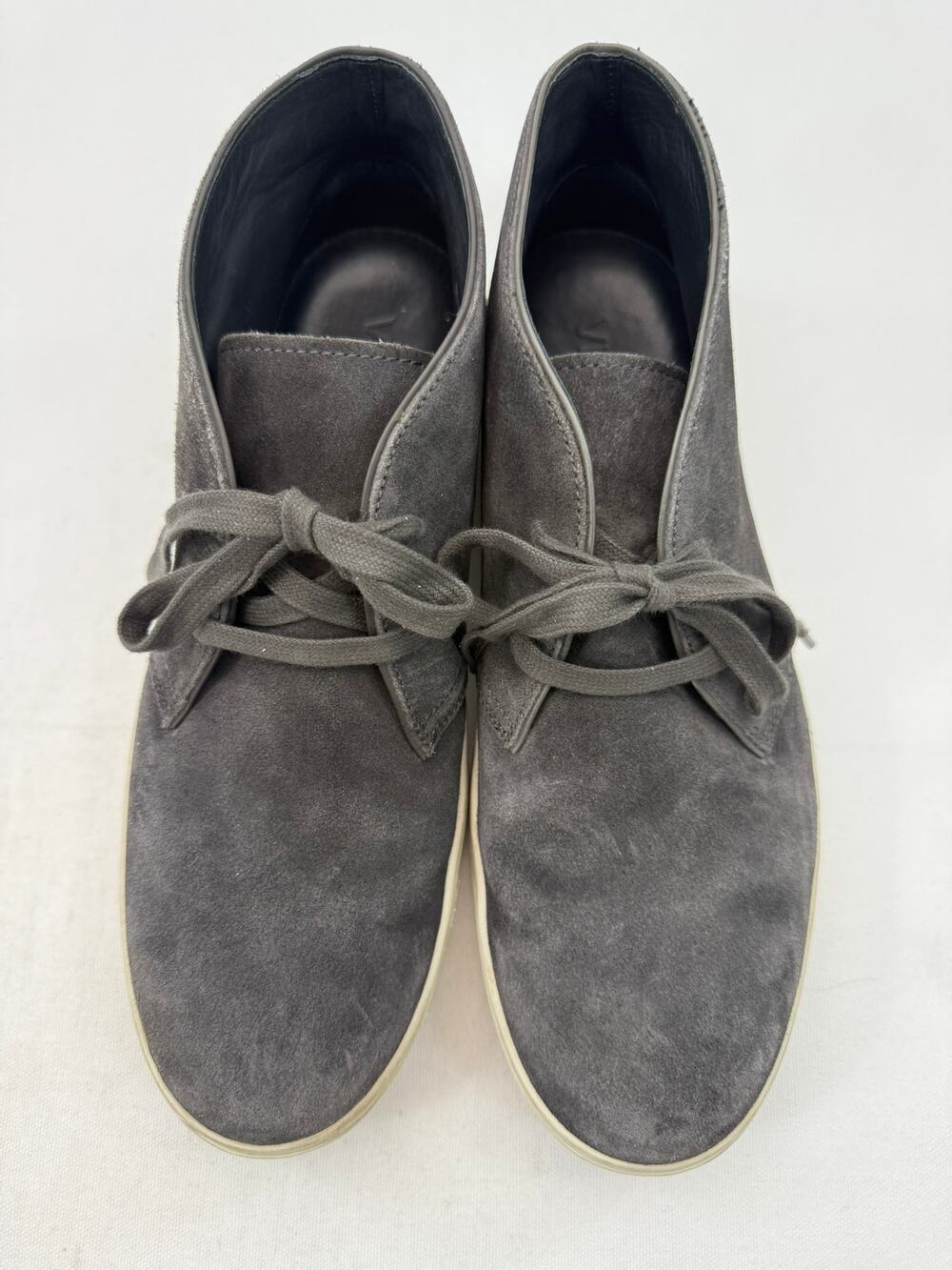Vince Gray Suede Chukka Sneaker Boot Mens‎ 10.5 Minimalist Luxury Casual Shoes